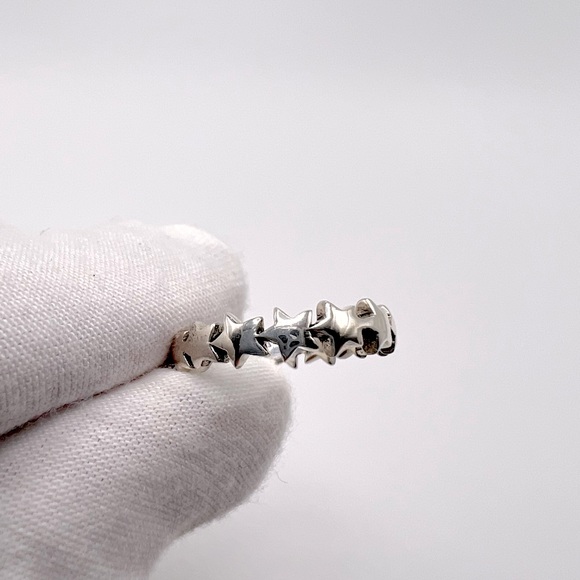 Sale $15 Firm! Sterling Silver Star Band Ring - Picture 6 of 15